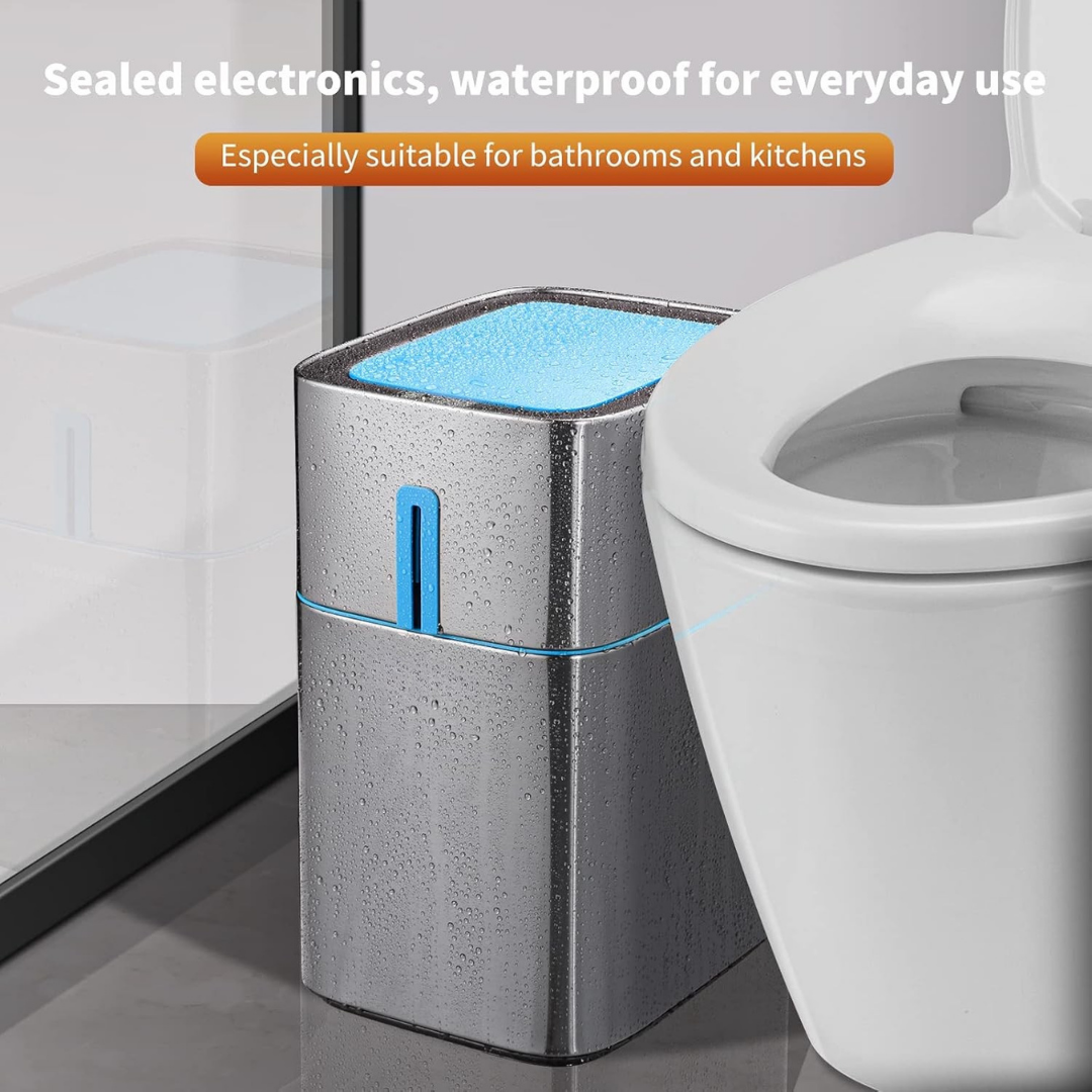 HOMERO Smart Sensor Touchless Automatic Lid Opening Trash Can