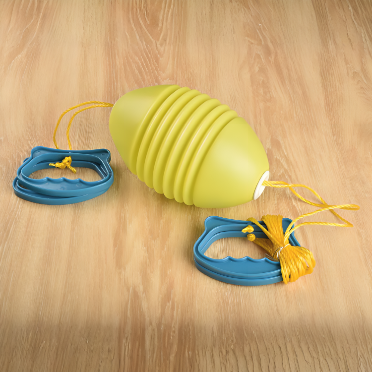 Colorful Children Training Pull Up Shuttle Ball Toy
