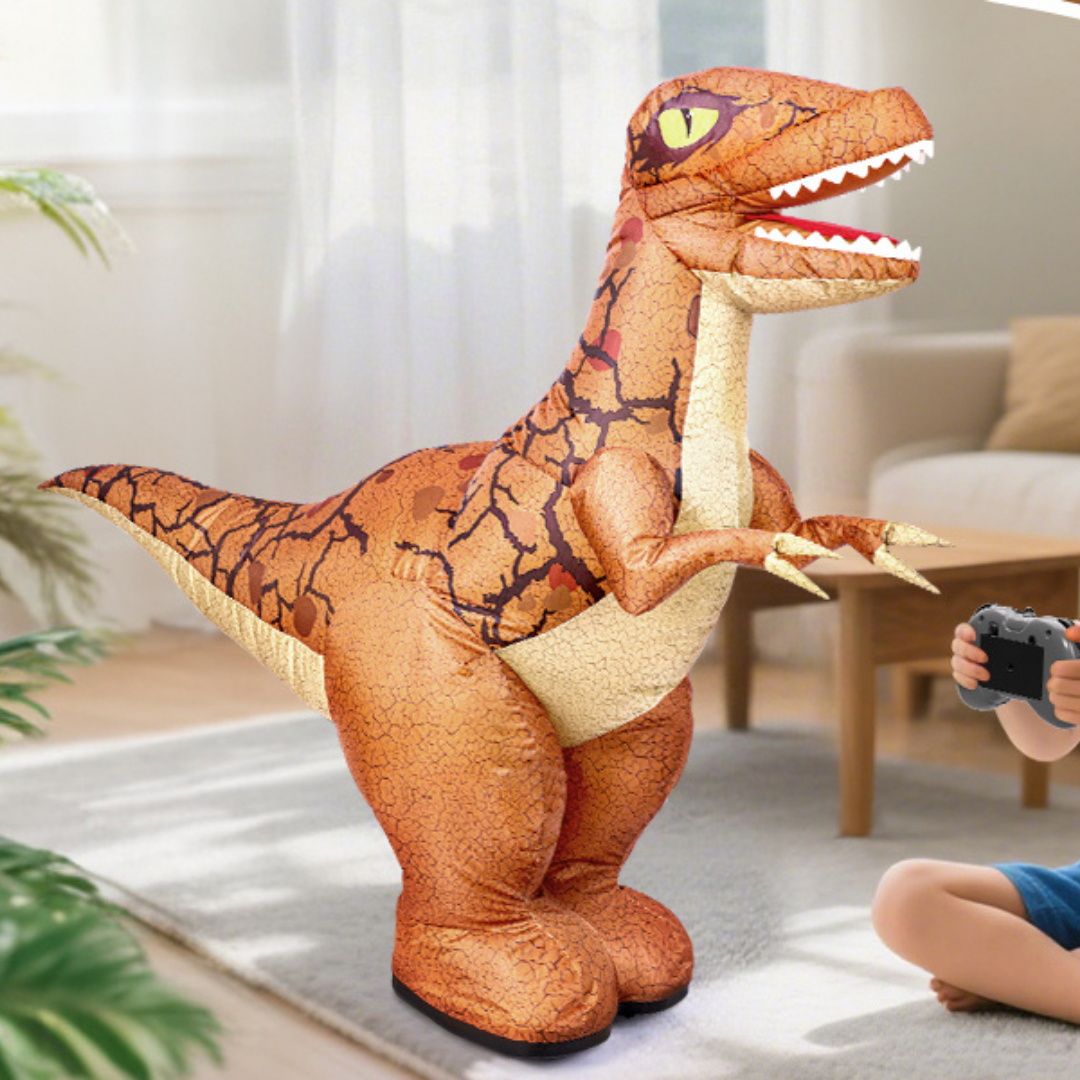 HOMERO Inflatable Kids Entertainment RC Dinosaur Toy