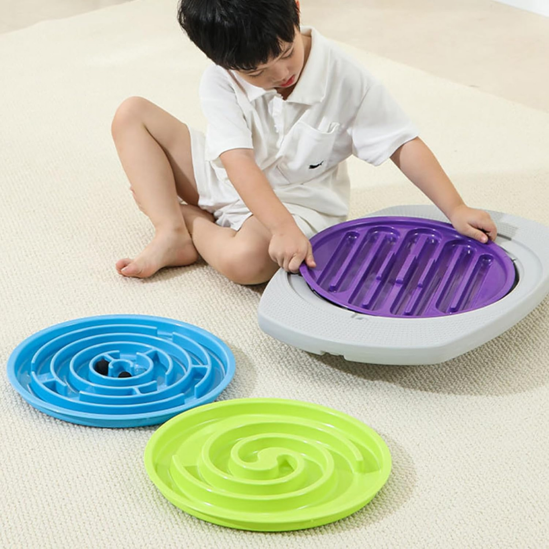 HOMERO Kids Balance Sensory Training  Board Maze Toy