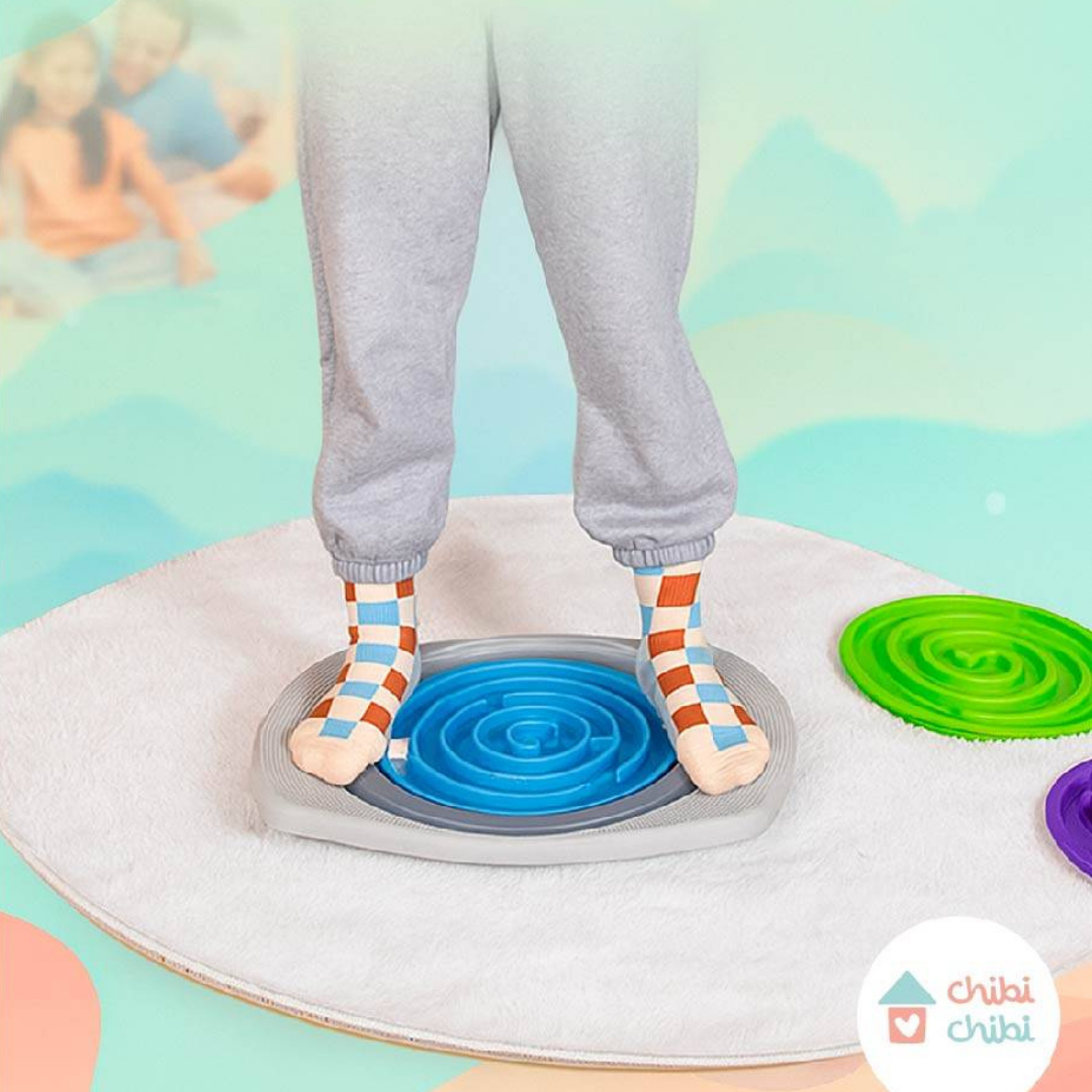 HOMERO Kids Balance Sensory Training  Board Maze Toy