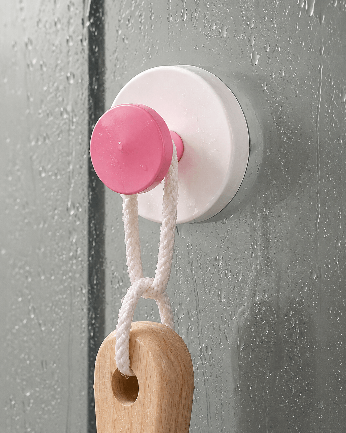 Homero Strong Grip Adhesive-Free Multicolor Suction Hook Cup