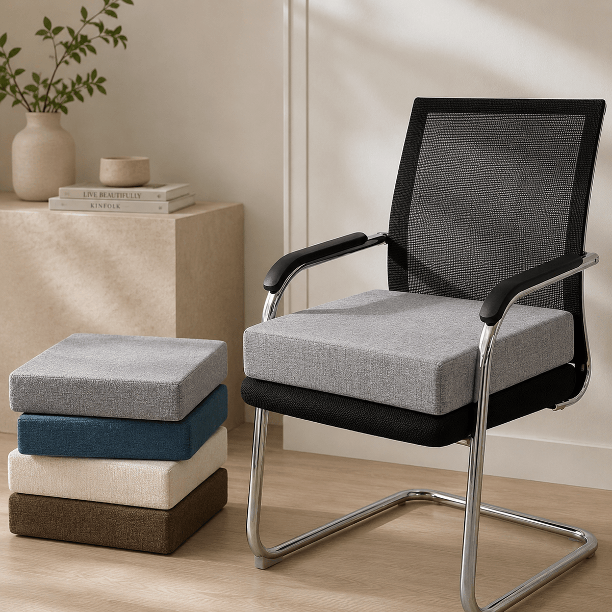 Homero High Density Comfort Chair Cushion For Office and Home
