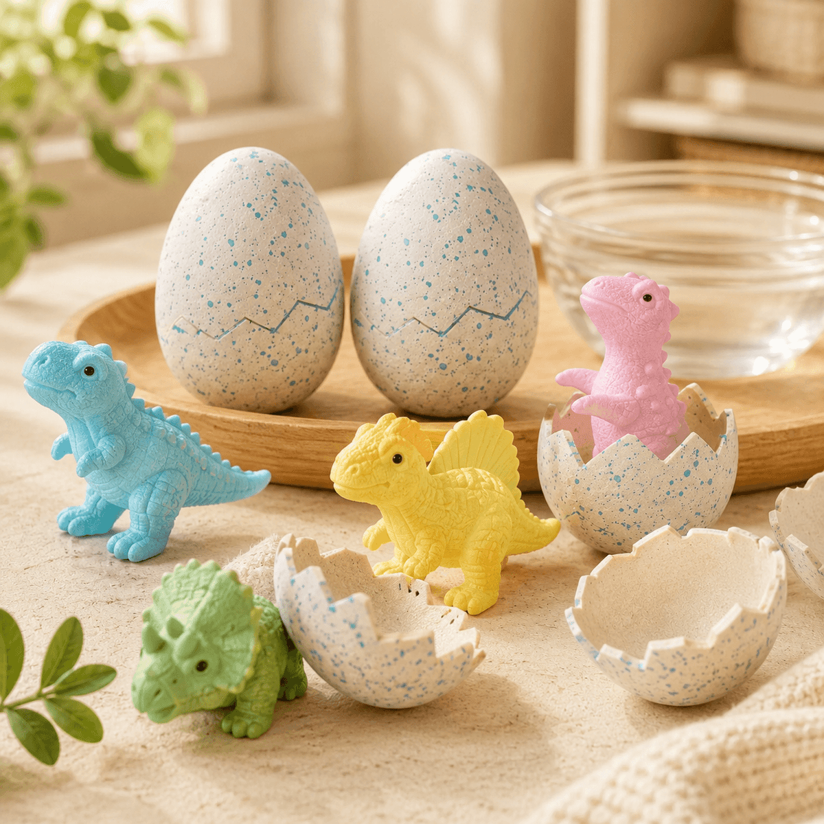 Homero Educational Water Soaked Dinosaur Egg for Kids