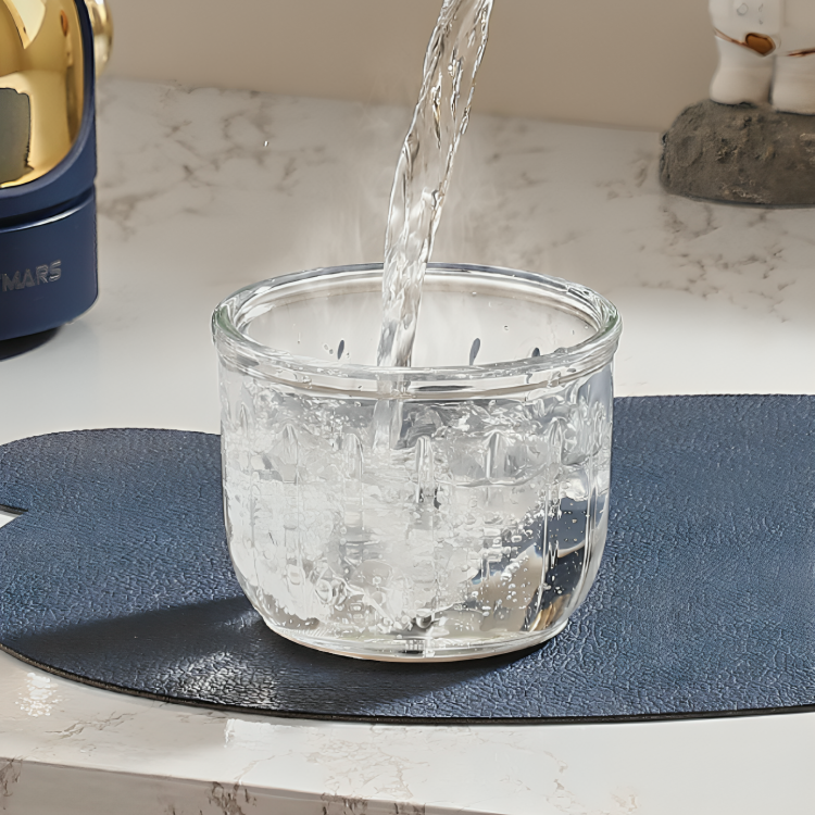 HOMERO 12-Blade Multipurpose High-Borosilicate Double Cup Food Chopper