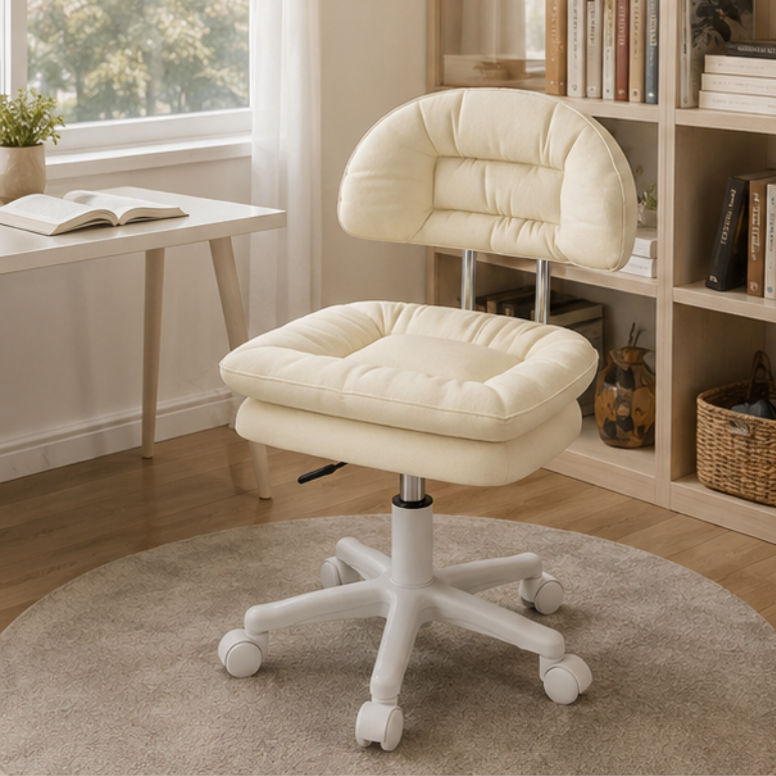Modern Adjustable Comfortable Soft Plush Cushion Chair