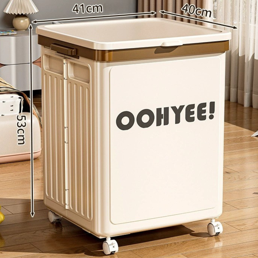 HOMERO Multi-Purpose Large Capacity Flip-Top Design Storage Box