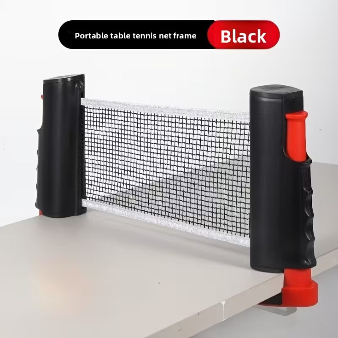 Portable Retractable Table Tennis Net Set with Paddles