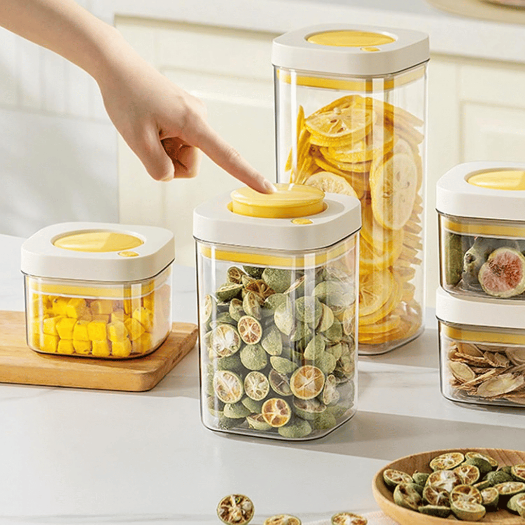 One Press Vacuum Airtight Food Storage Container