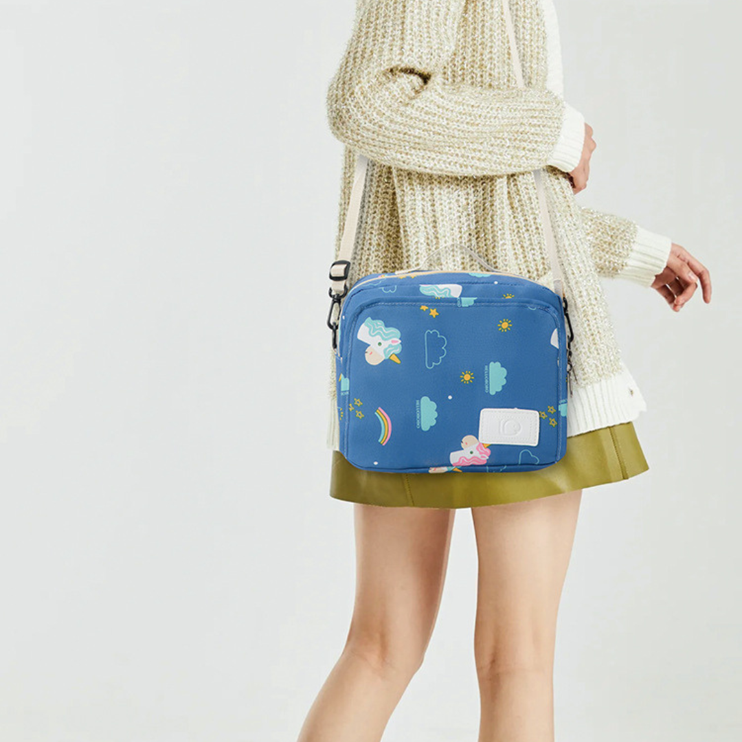 Portable Diaper Changing Bag with Foldable Changing Mat