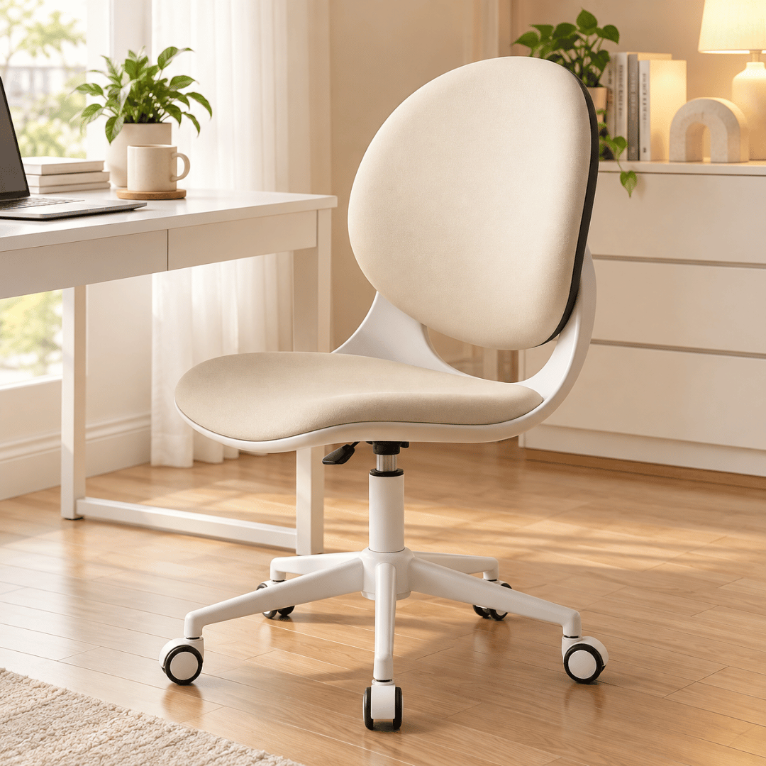 Modern Ergonomic Swivel Adjustable Height Chair with Soft Cushion