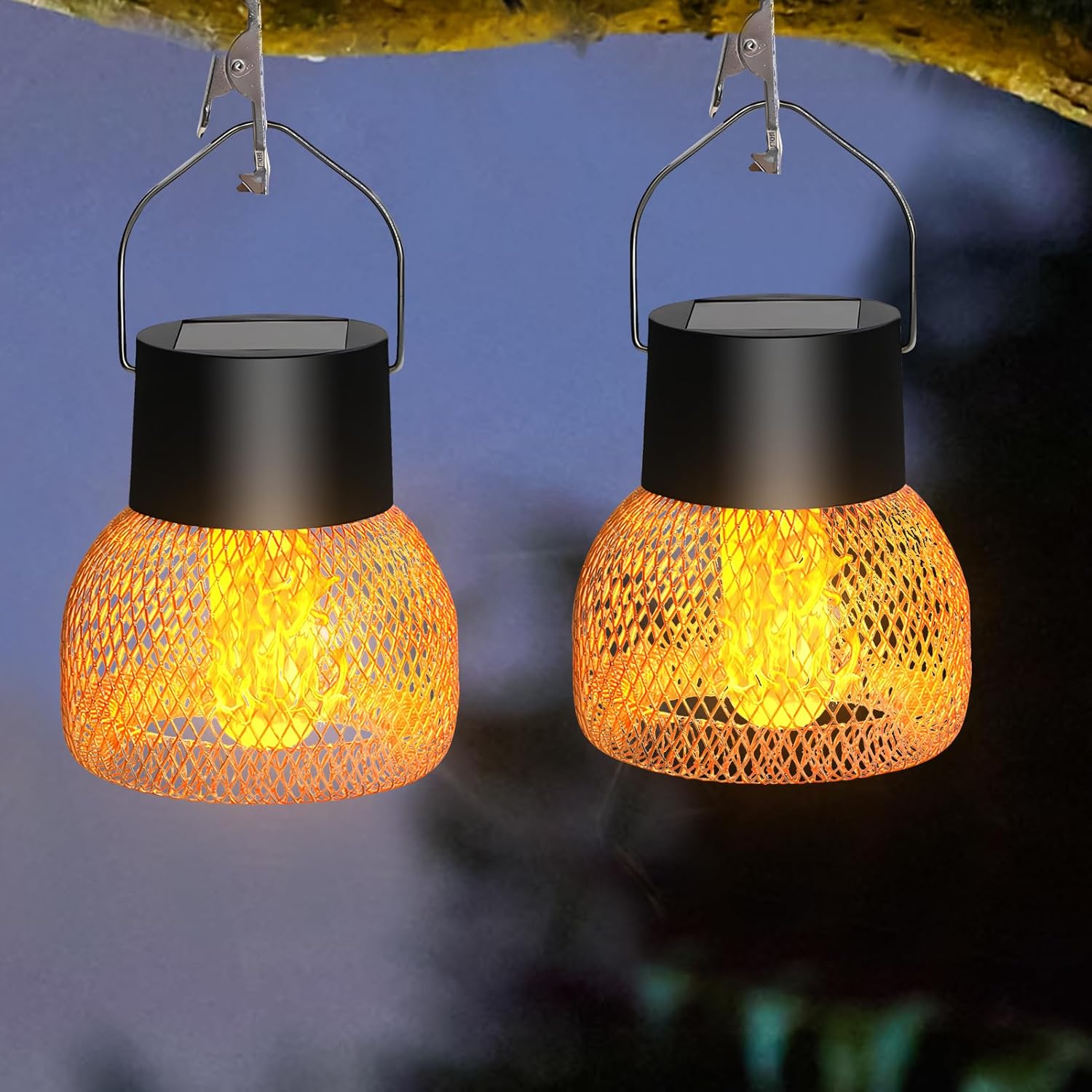 Homero Intelligent Light Control Solar Hanging Lantern Light – IP67 Waterproof