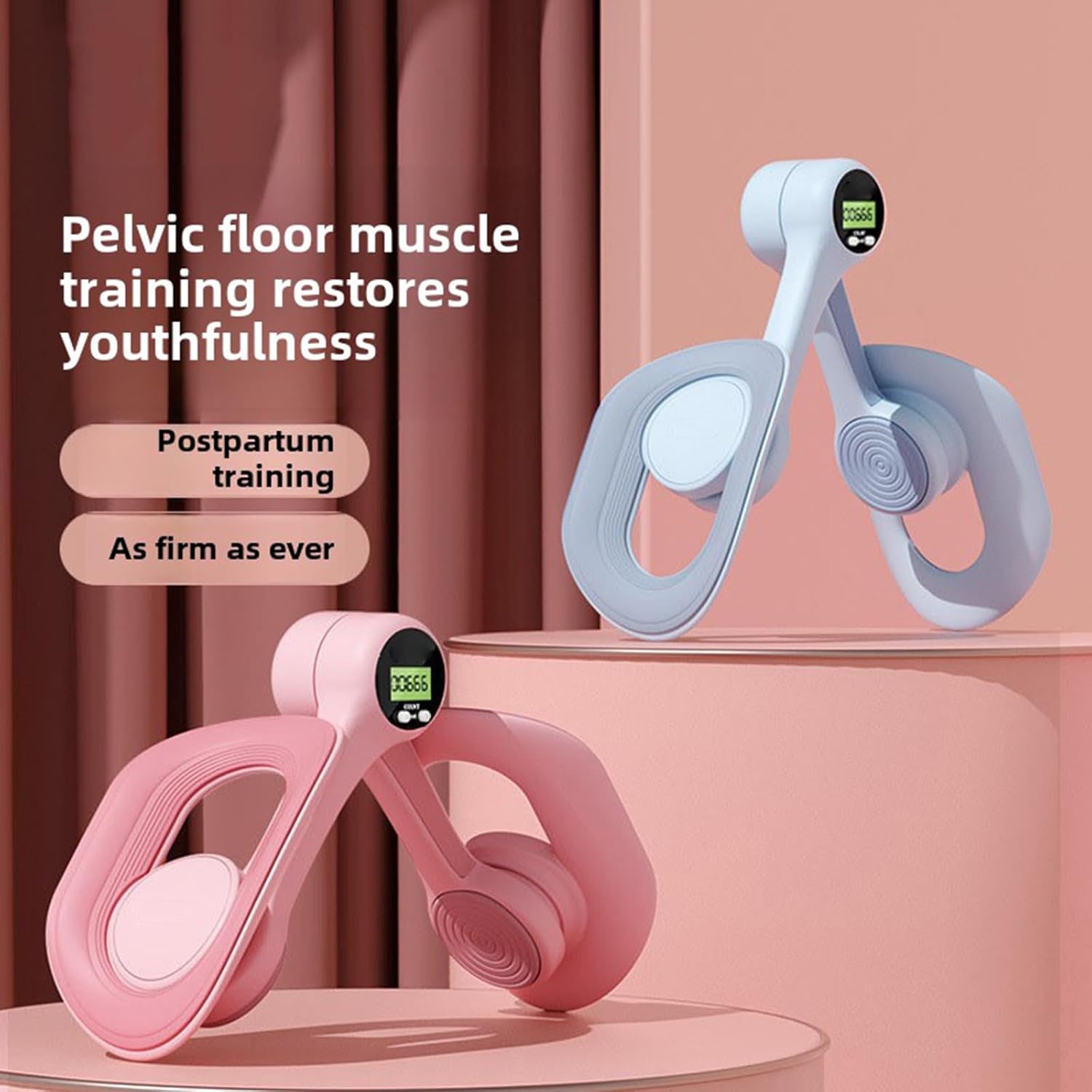 Homero Pelvic Floor Muscle Trainer Inner Thigh Toner with Digital Display