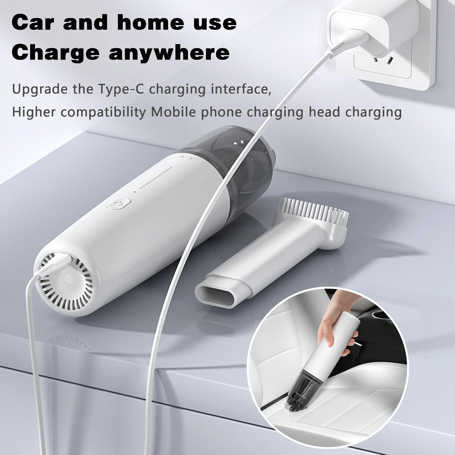 Mini Cordless Rechargeable Vacuum Handheld Dust Cleaner