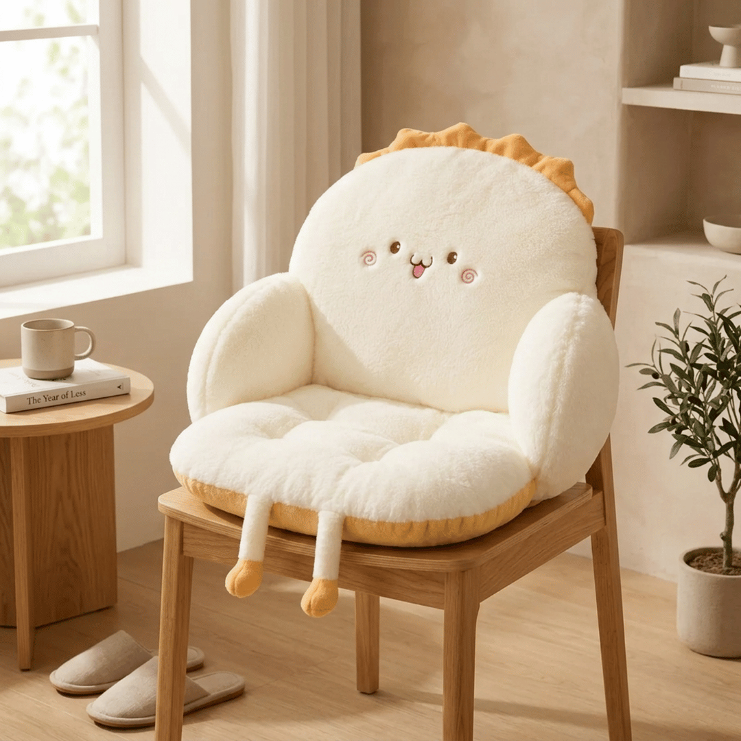 Homero Premium Soft Plush Cute Fluffy Chair Cushion