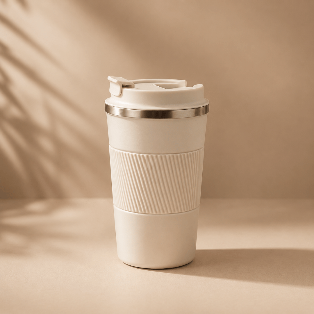 Premium Double Wall Insulated Stainless Steel Travel Coffee Mug - 510ml