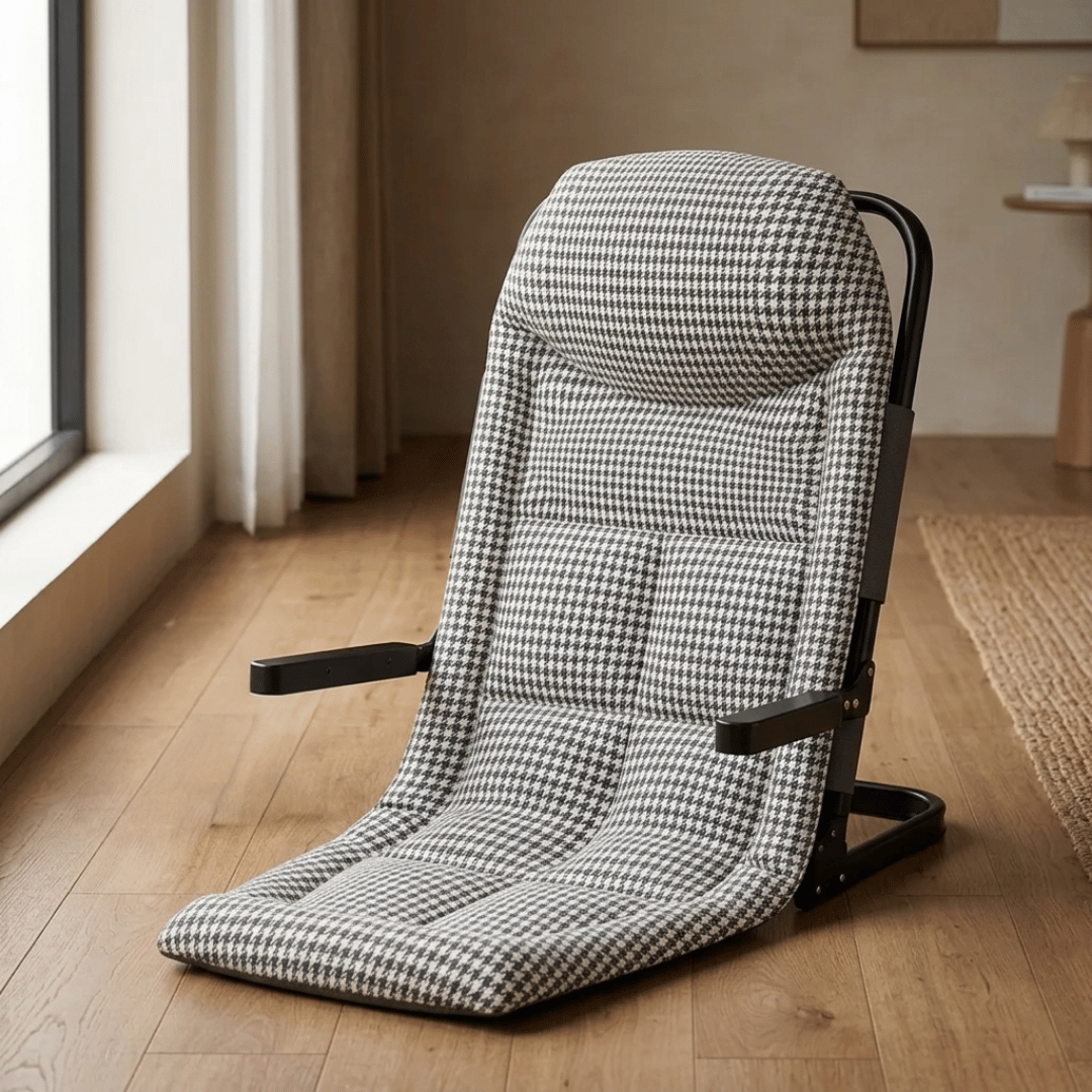 HOMERO Foldable Design Ergonomic Reclining Comfortable Floor Chair