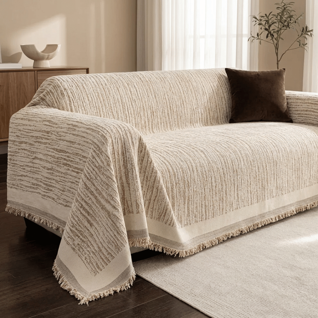 Luxury Reversible Soft Touch Chenille Sofa Throw Cover