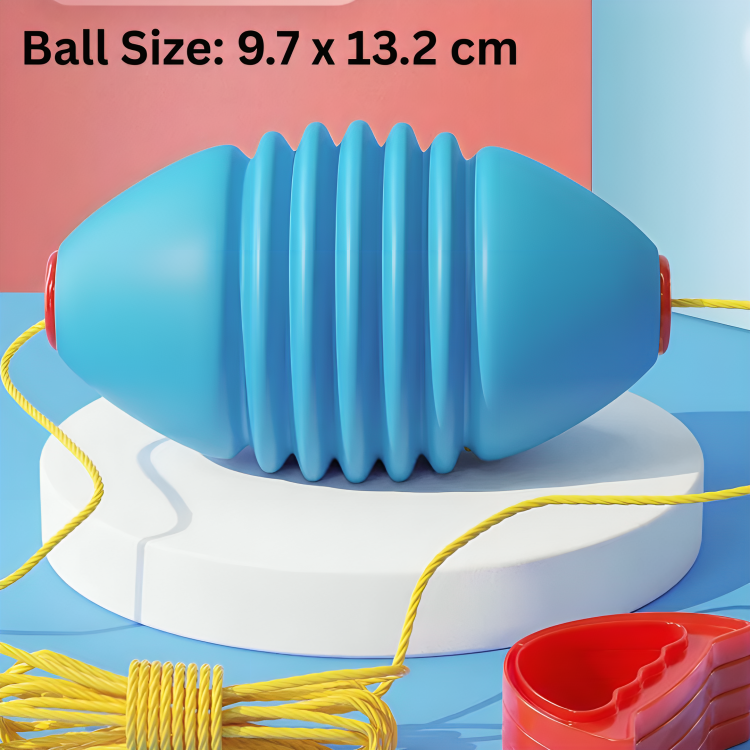 Colorful Children Training Pull Up Shuttle Ball Toy