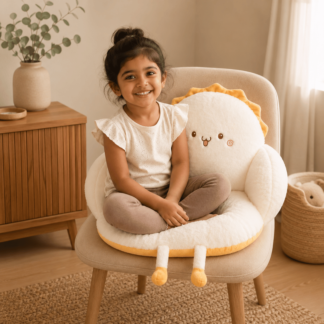 Homero Premium Soft Plush Cute Fluffy Chair Cushion