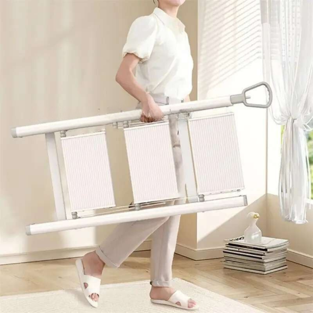 HOMERO Premium Aluminum Portable Folding Step Ladder