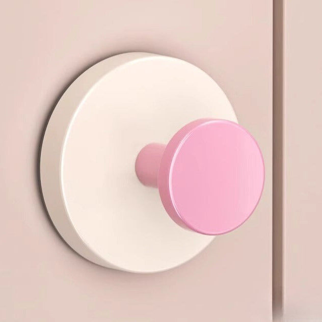 Homero Strong Grip Adhesive-Free Multicolor Suction Hook Cup