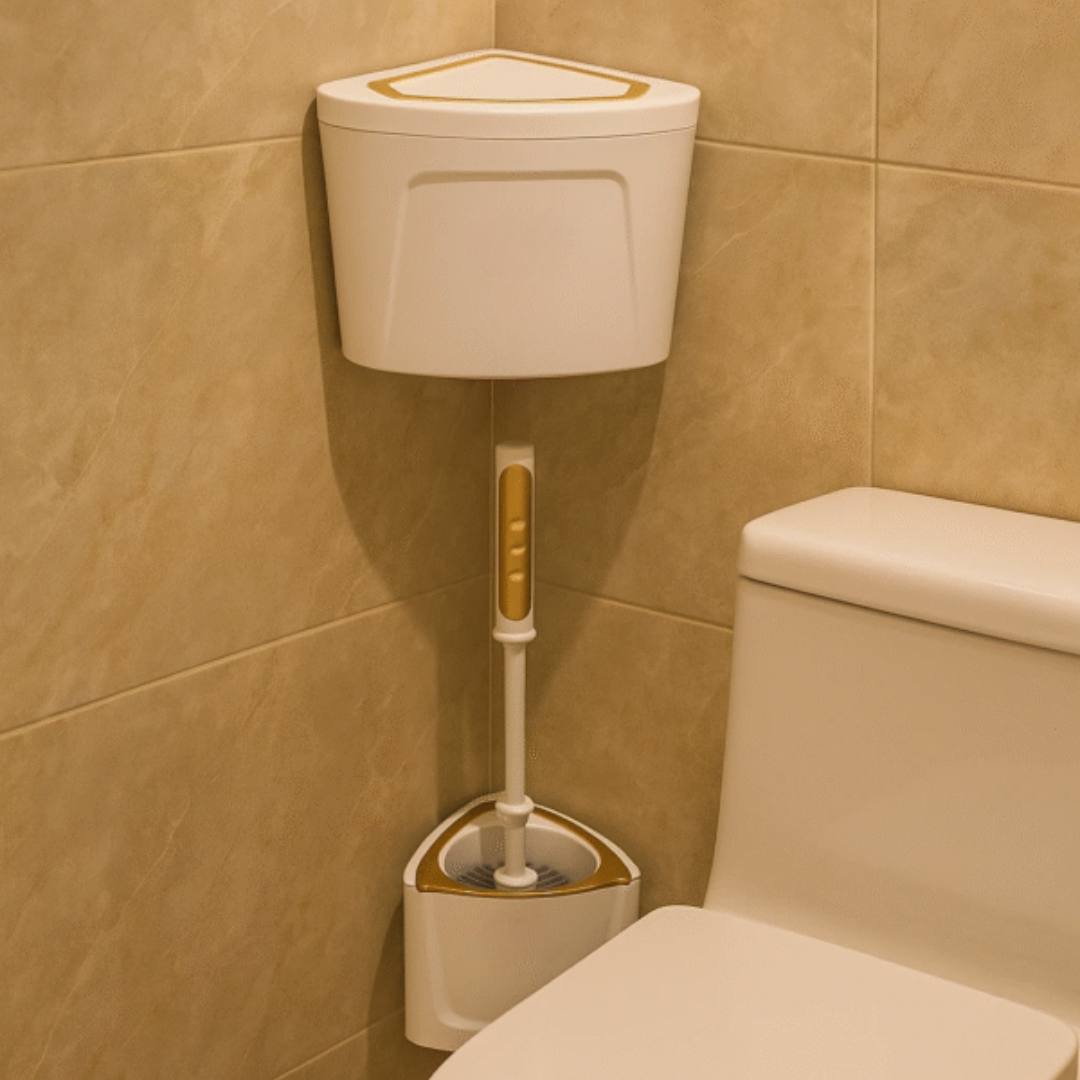 Wall Mounted Bathroom Bucket Brush - 3L