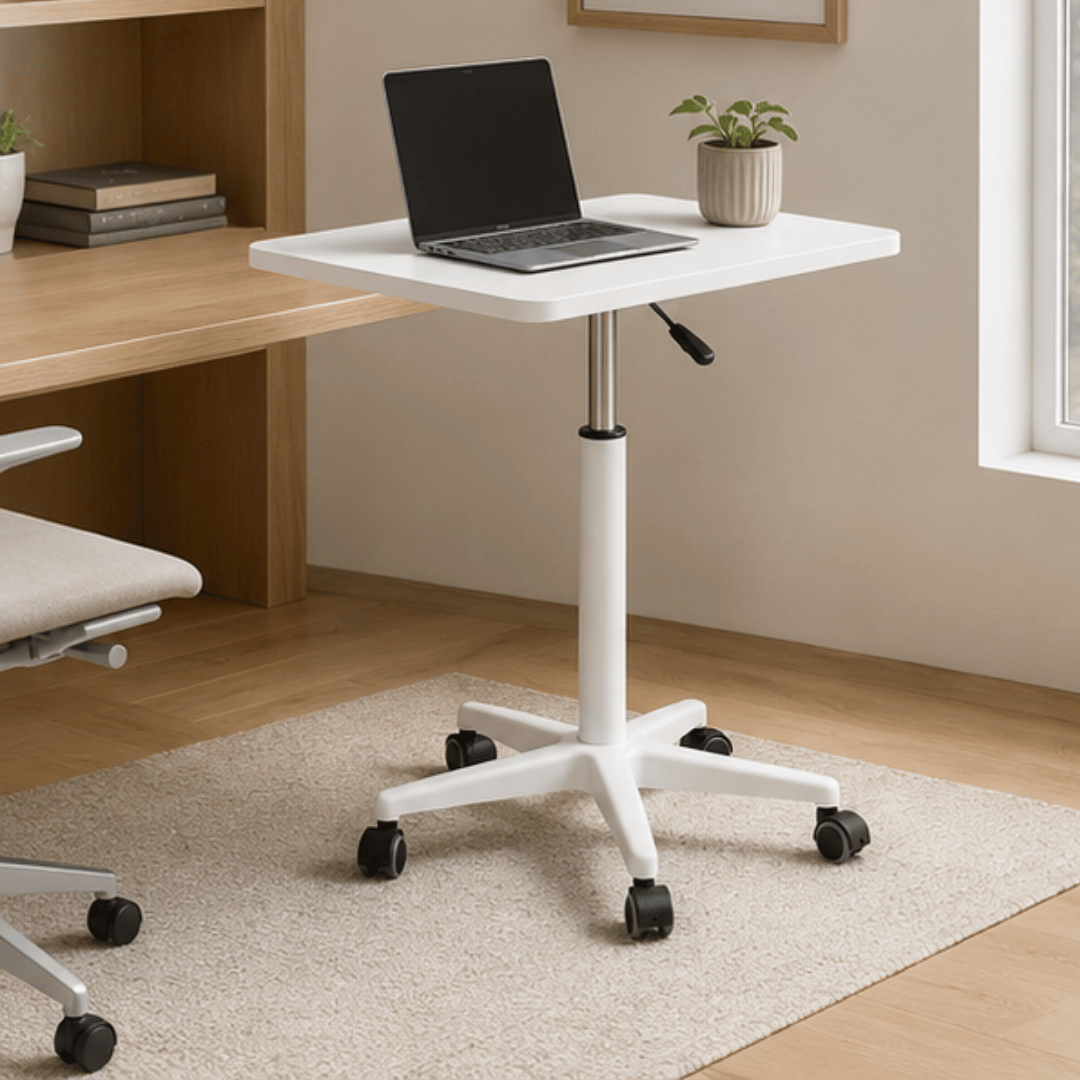 Multi-Purpose Height Adjustable Rolling Table