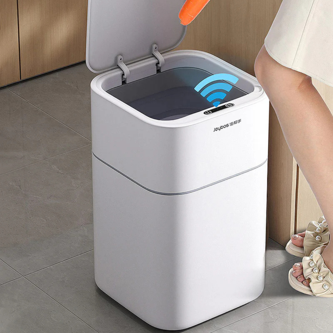 Homero Touchless Sensor Blue Light Sterilization Automatic Smart Trash Can
