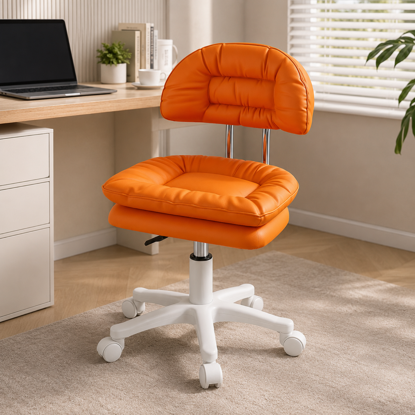 Modern Adjustable Comfortable Soft Plush Cushion Chair