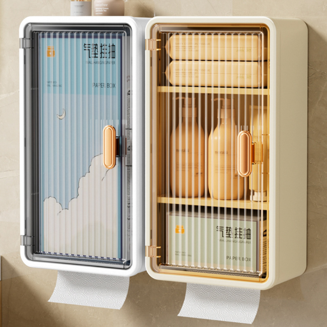 Homero Wall-Mounted Transparent Storage Organizer