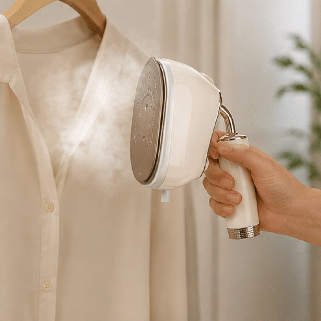 Compact Garment Steamer Powerful 1100W Ceramic Iron
