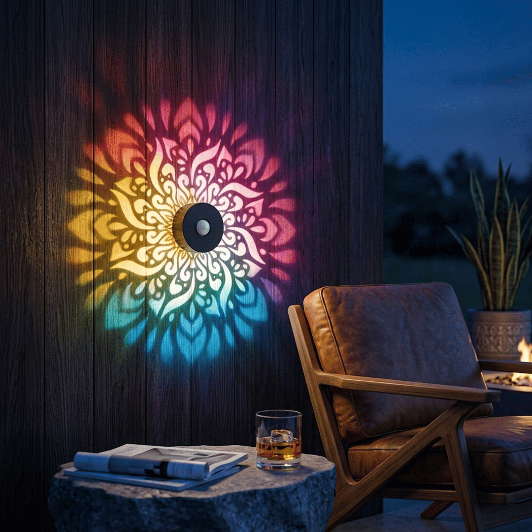 Solar Mandala Projection Light