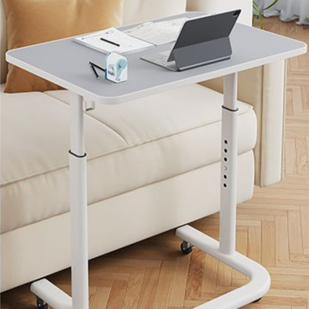 Homero Study Workstation Adjustable Height Mobile Desk