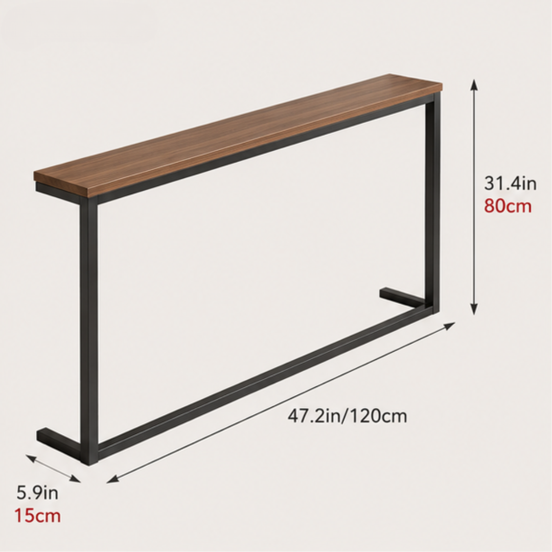 Multi-Purpose Narrow Space Saving Storage Table