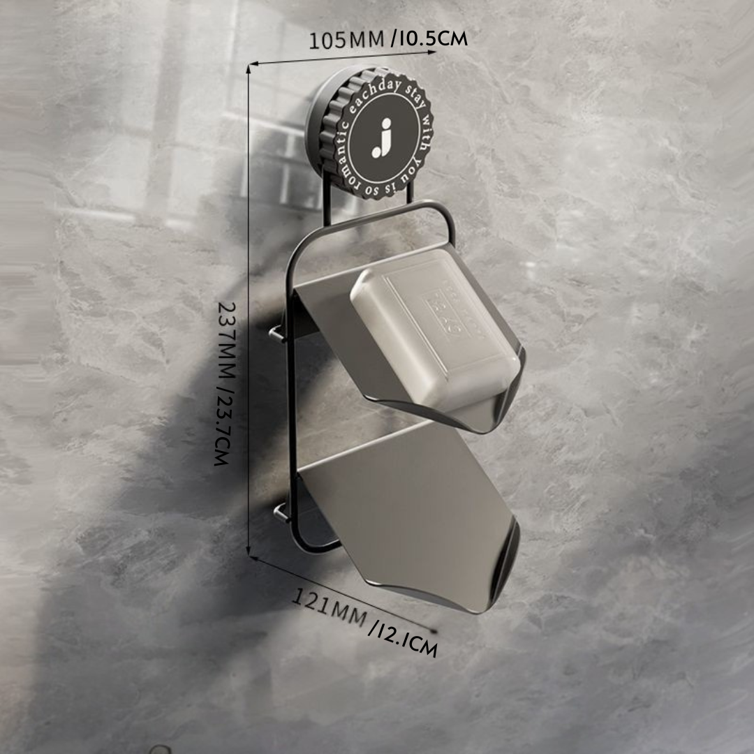 Homero Stylish Wall Mounted Iron Soap Holder