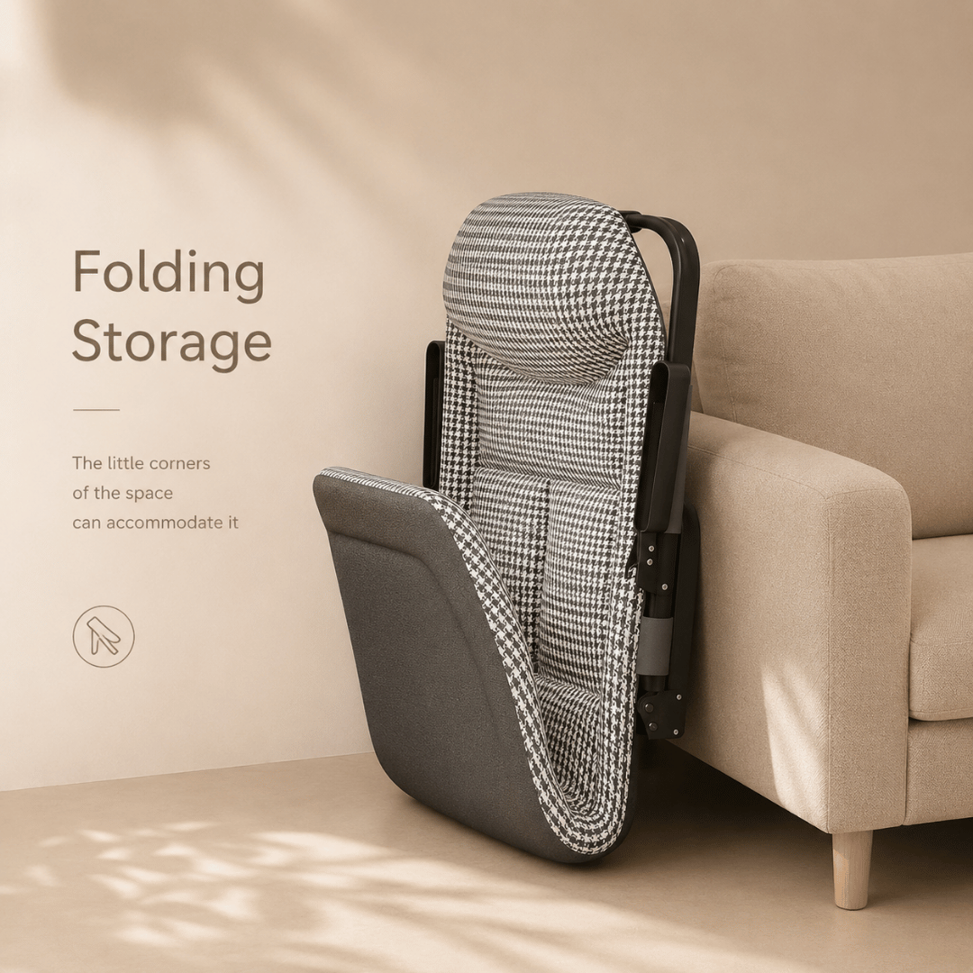 HOMERO Foldable Design Ergonomic Reclining Comfortable Floor Chair