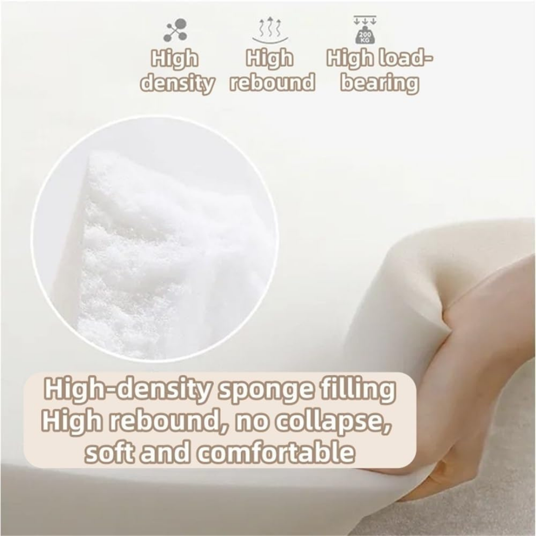 HOMERO 2-Tier Modern PU Leather Shoe Bench with Hidden Pocket