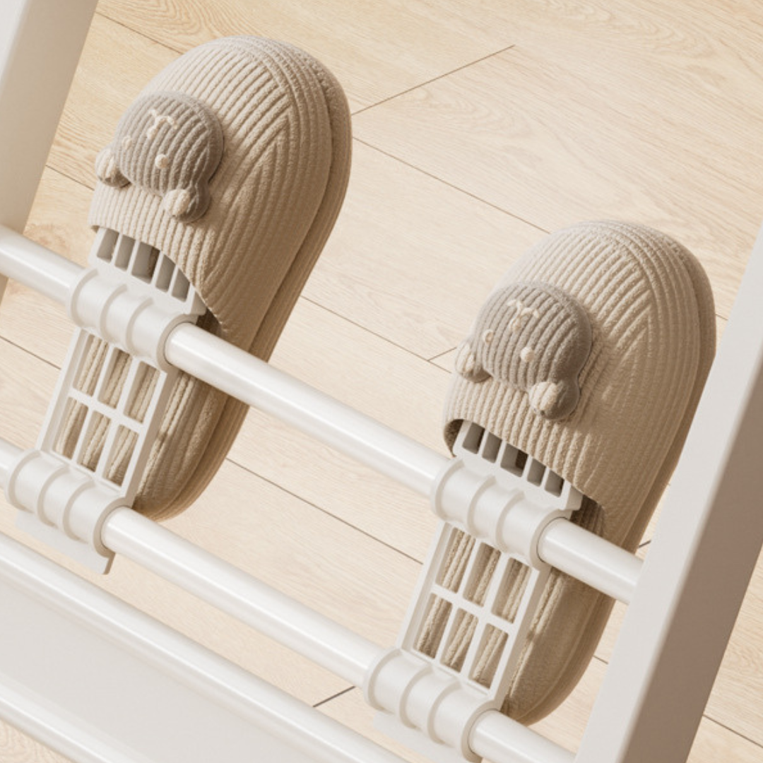 Foldable Heavy Duty Clothes Drying Rack with Wheels