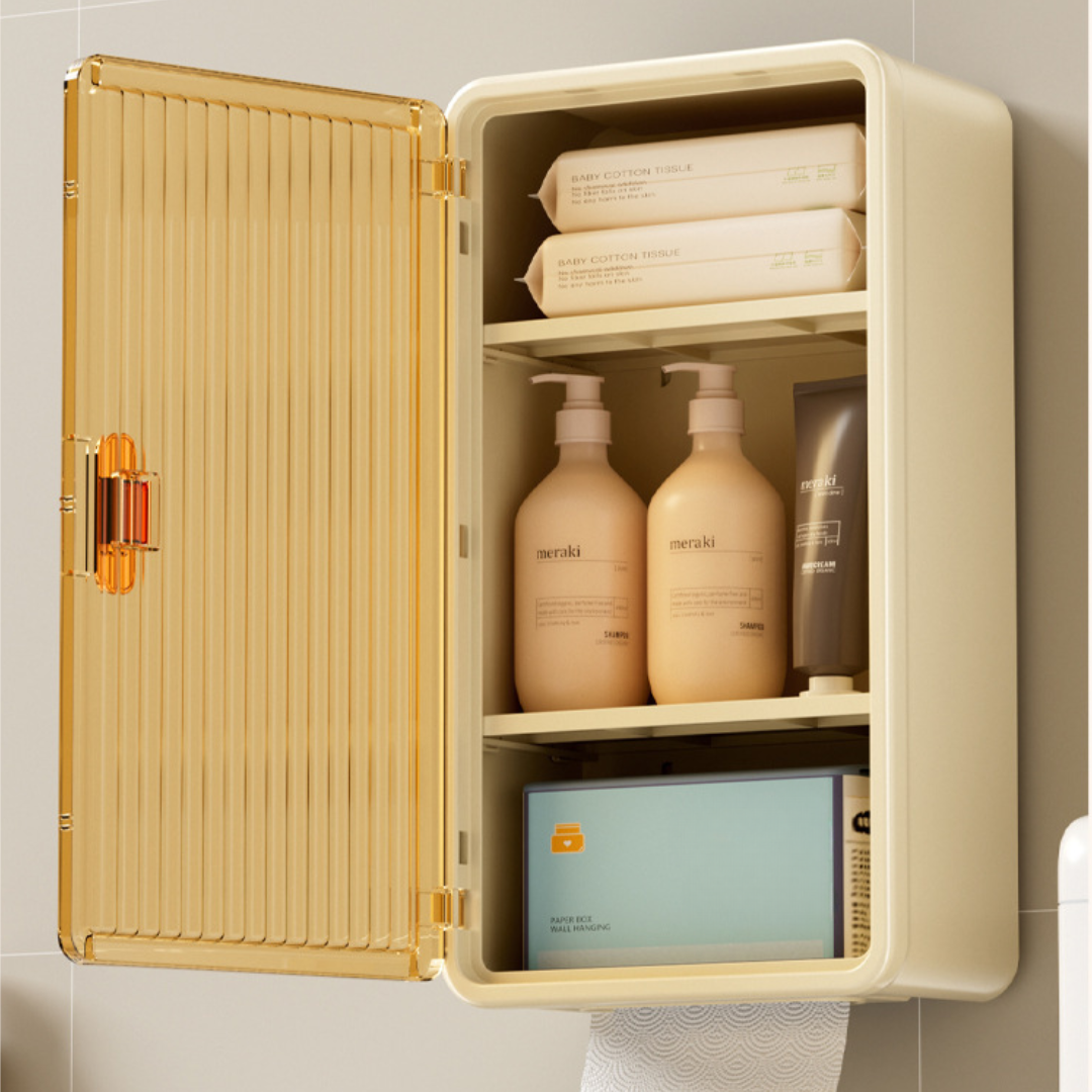 Homero Wall-Mounted Transparent Storage Organizer