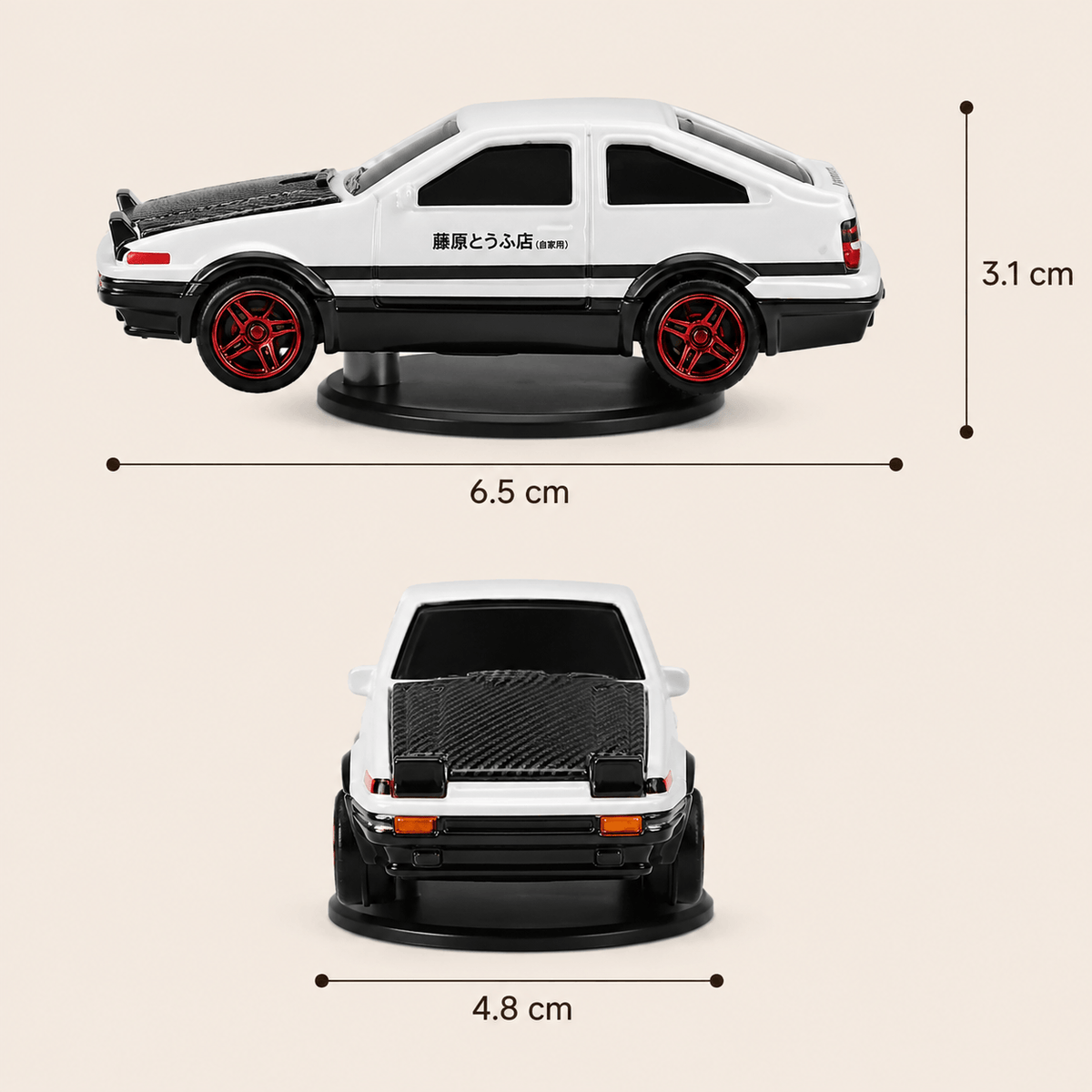 Homero High Quality Alloy Drifting Car Dashboard Decoration Ornament