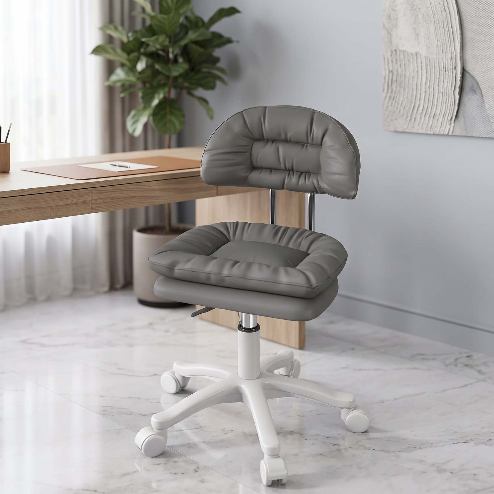 Modern Adjustable Comfortable Soft Plush Cushion Chair
