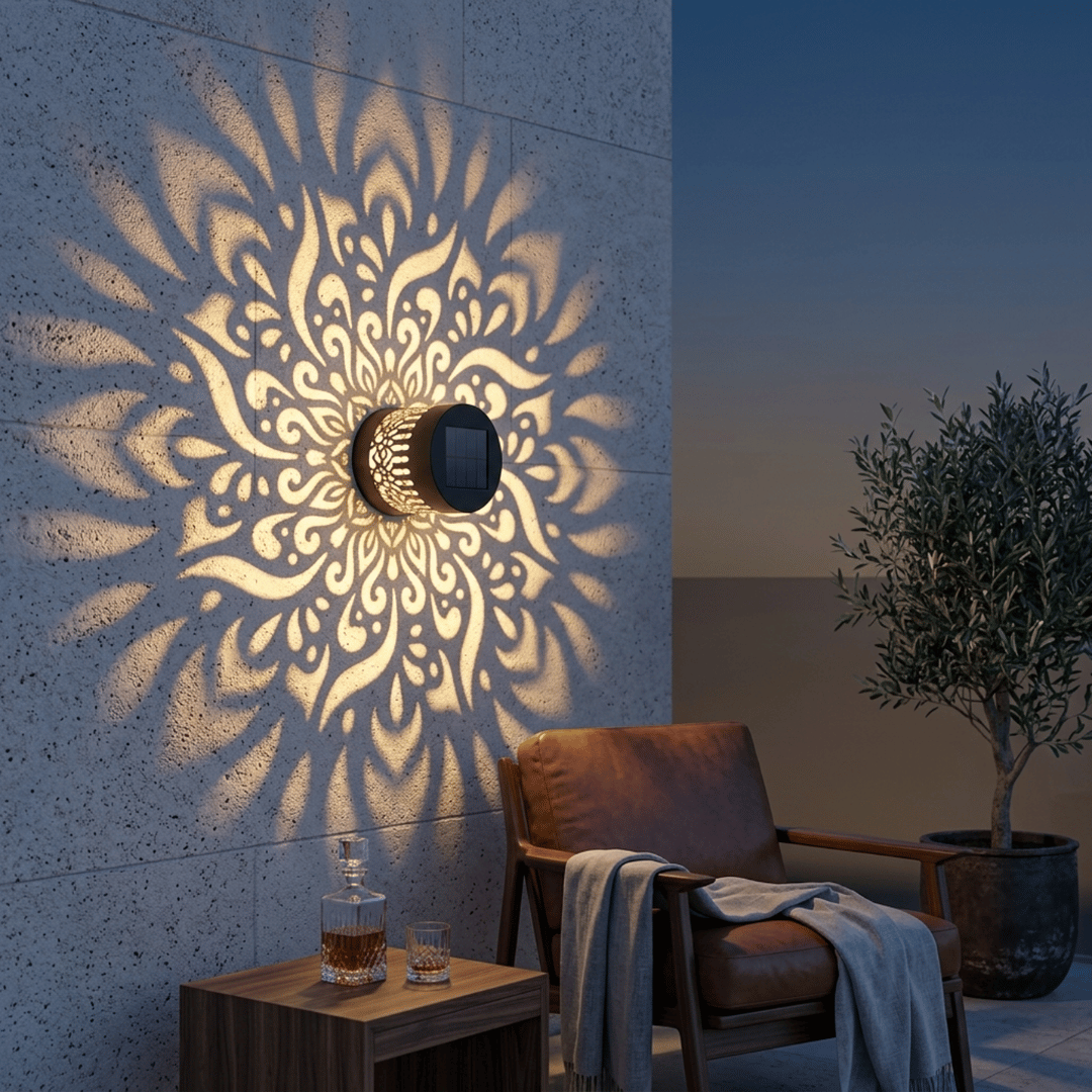 Solar Mandala Projection Light