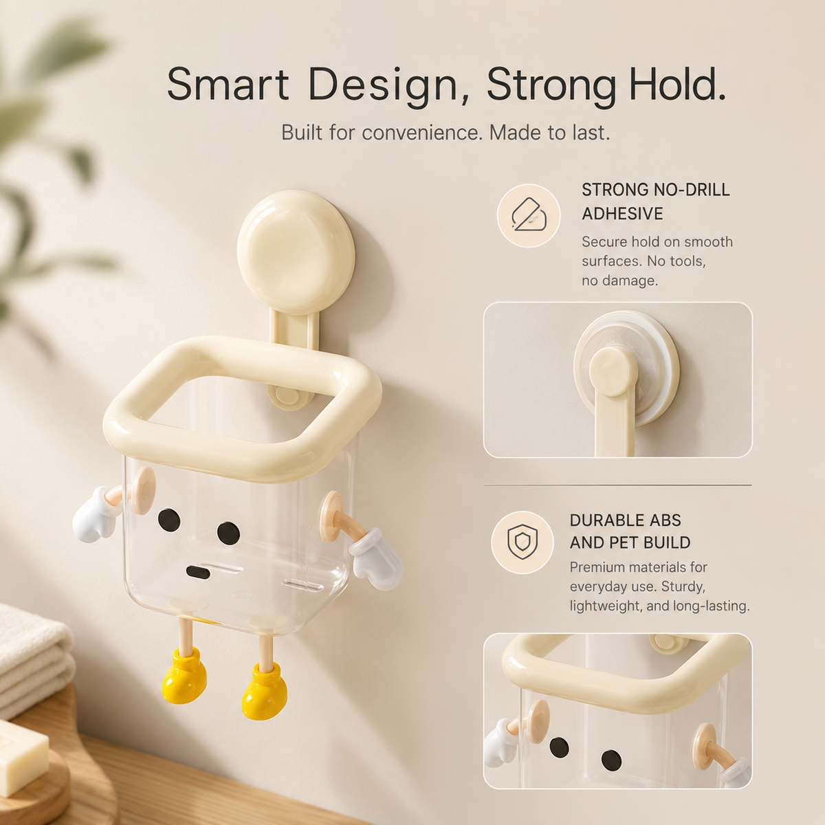 Homero Multi-Purpose Wall-Mounted Storage Box