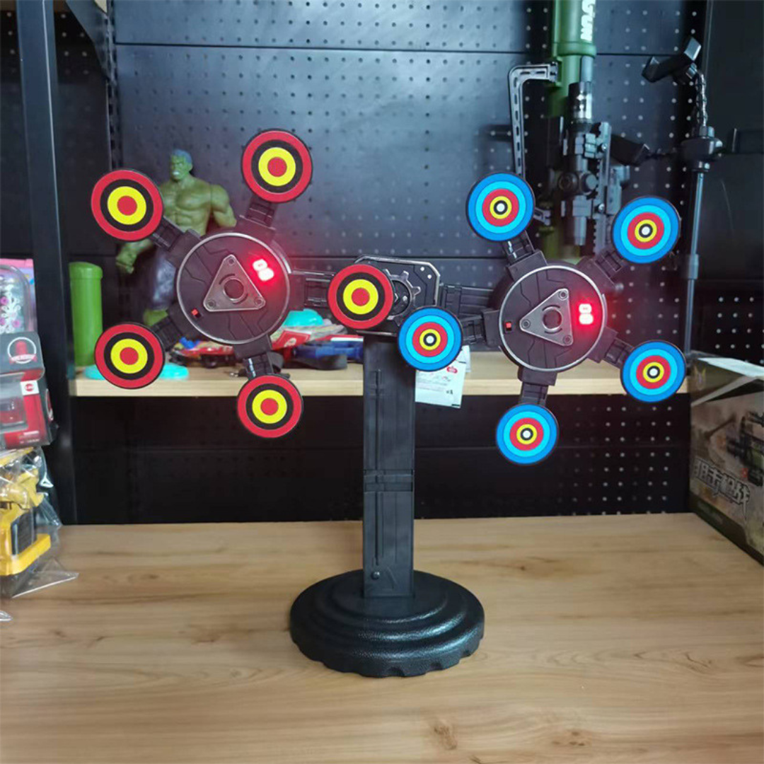 360° Electric Rotating Shooting Target with Electronic Scoring & Auto Reset