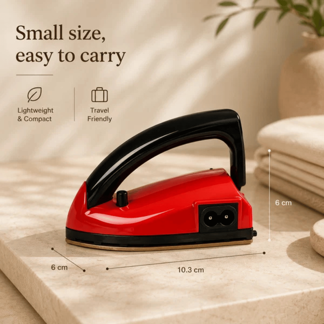 Homero Compact Luxury Fast Heating Palm-Size Mini Iron