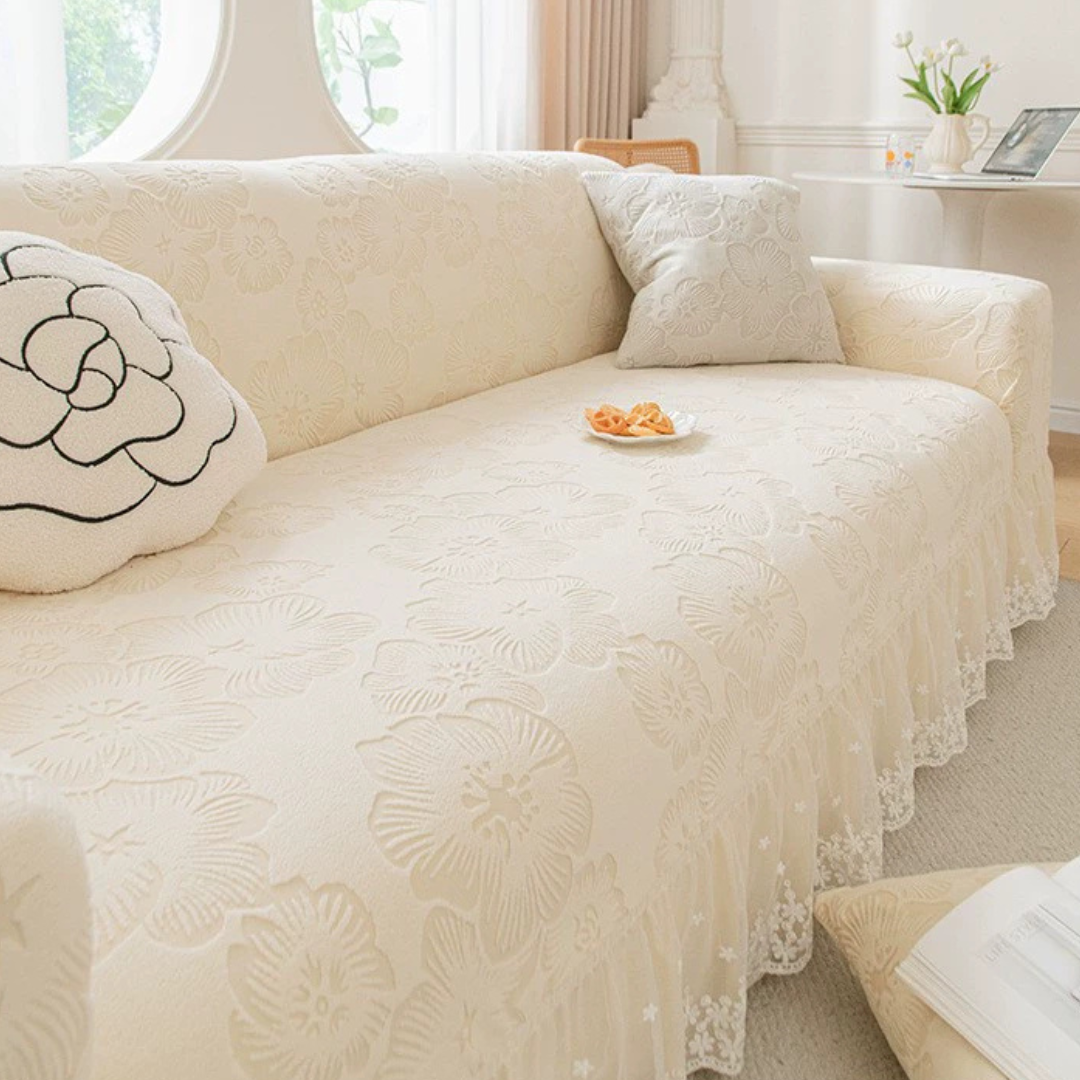 Premium Stretchable Jacquard Full Coverage Sofa Cover