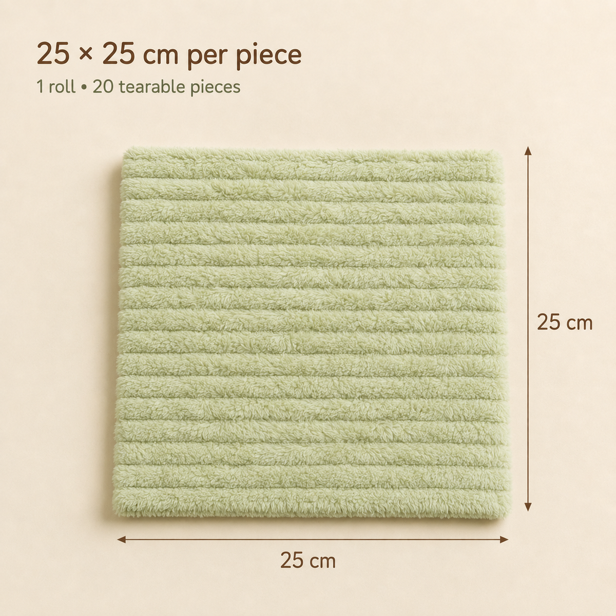 Multipurpose Reusable Coral Fleece Kitchen Cleaning Cloth
