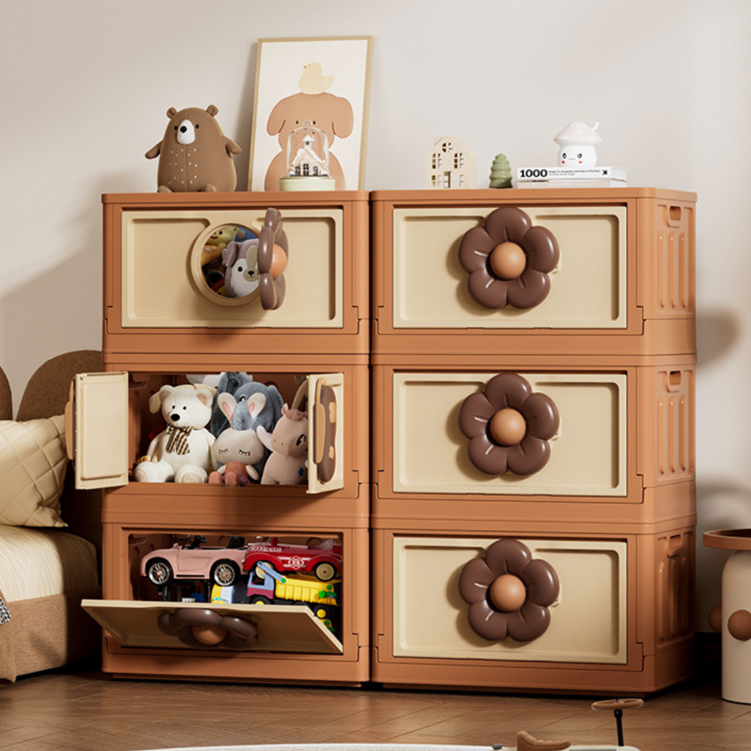 Multipurpose Modular Foldable Large Capacity Storage Cabinet