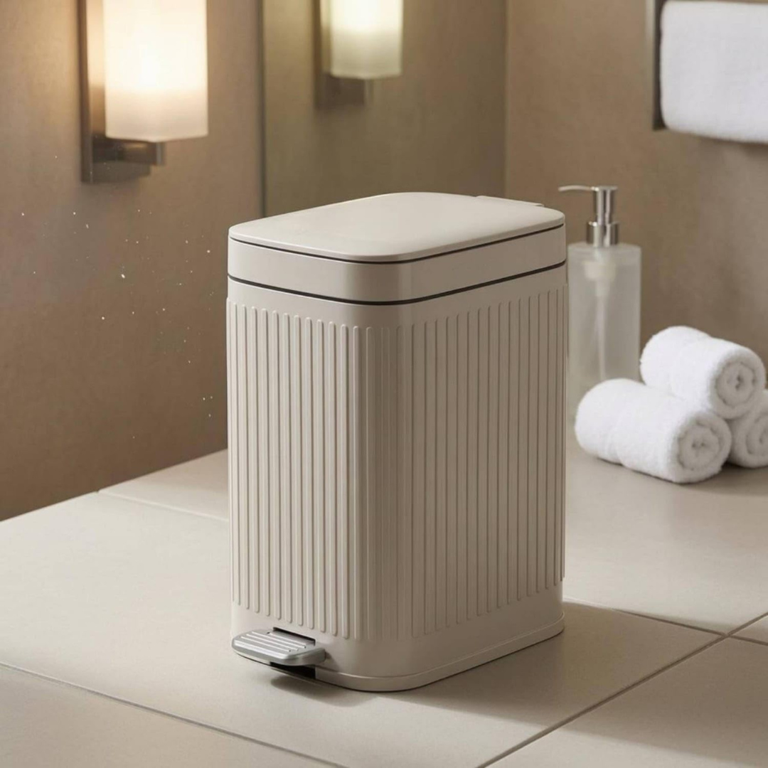 Premium Pedal Dustbin with Press Top Lid